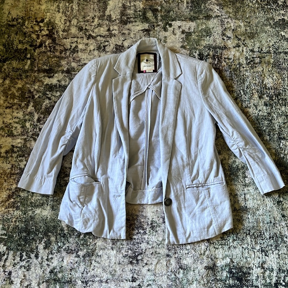 Elevenses Baby Blue Blazer
